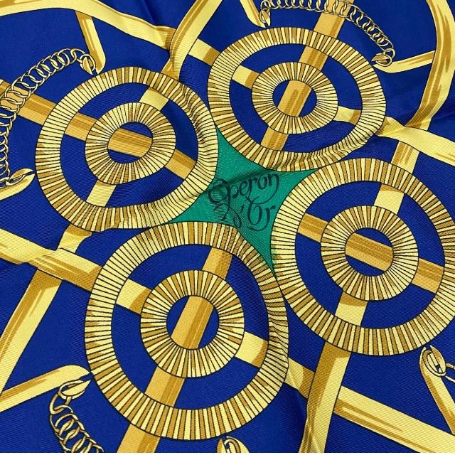 HERMES エルメス カレ90 スカーフ 