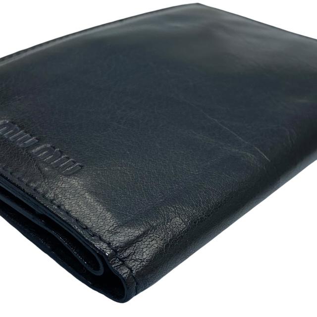 miu miu（ミュウミュウ） 財布 二つ折り財布 折り財布 ミディアム