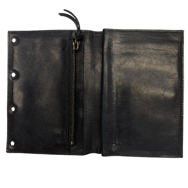 MIU MIU ブラック二つ折り財布 MIU MIU ブラック 二つ折り財布