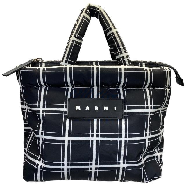 MARNI マルニ PUFF TOTE BAG MINI 2way ハンドバッグ ショルダー MARNI マルニ PUFF TOTE BAG MINI 2way ハンドバッグ ショルダー