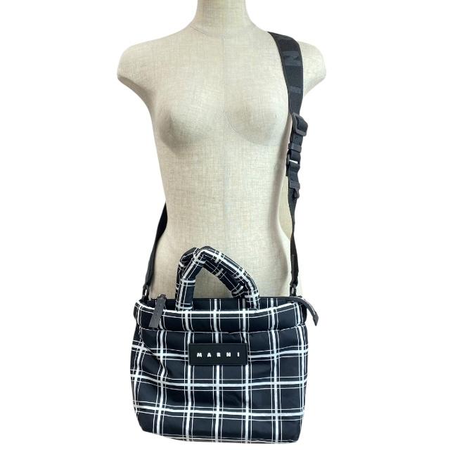 MARNI マルニ PUFF TOTE BAG MINI 2way ハンドバッグ ショルダー MARNI マルニ PUFF TOTE BAG MINI 2way ハンドバッグ ショルダー