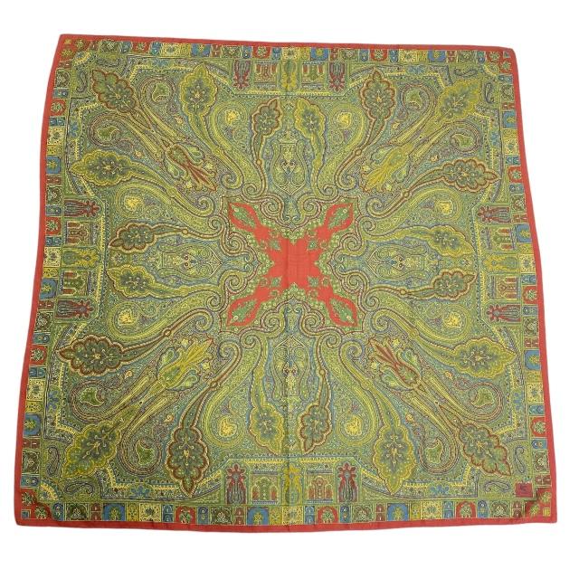 ETRO エトロ スカーフ ペイズリー ストール ショール 大判 