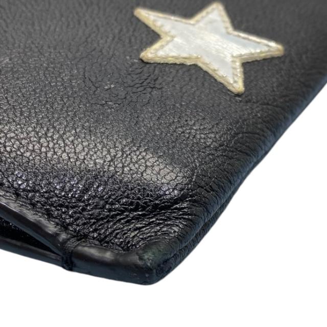 SAINT LAURENT シルバー 星模様 クラッチバッグ 【公式通販】