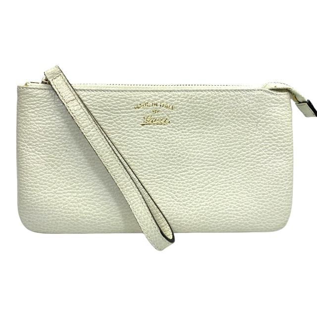 GUCCIグッチ財布GG ロゴホワイト
