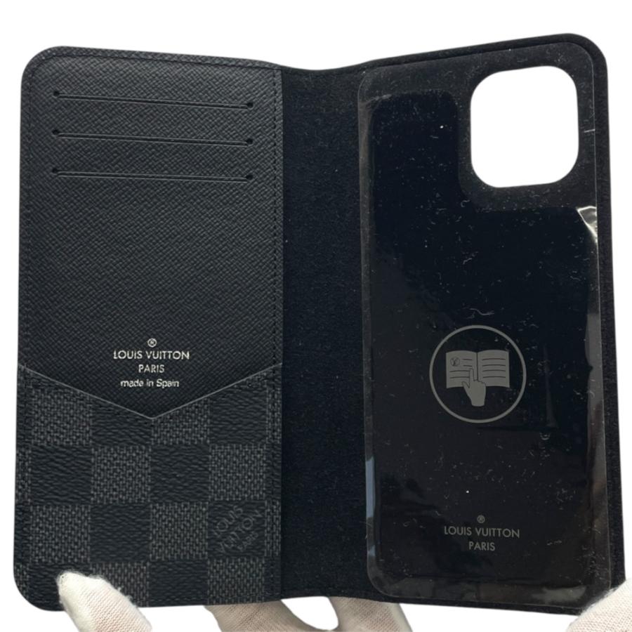 未使用品　ルイヴィトン　 iPhone 11 ダミエグラフィット　手帳型 LOUIS VUITTON（ルイ・ヴィトン） 未使用品 スマホケース 手帳型