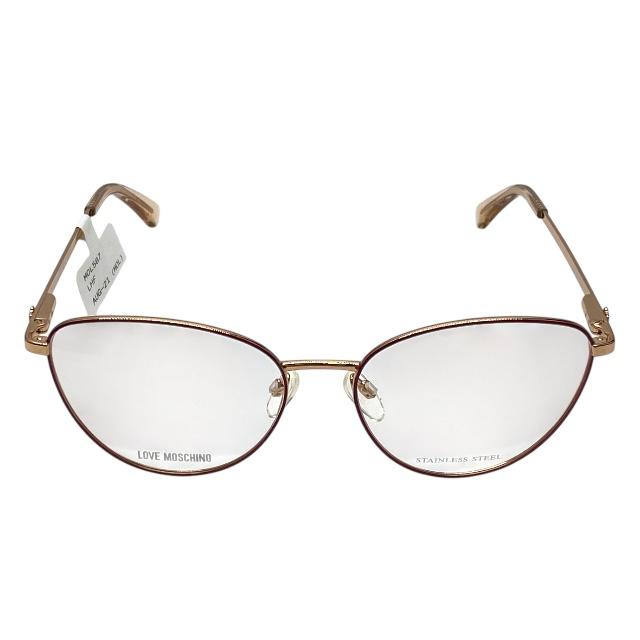 Love Moschino（ラブモスキーノ） MOL587 LHF 140 55□16 眼鏡 メガネ