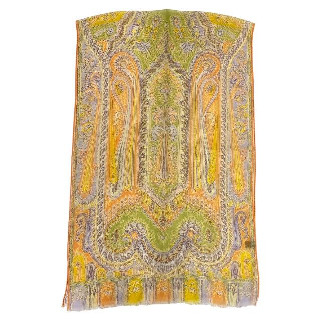 ETRO エトロ スカーフ ストール ショール 小物 総柄 ペイズリー