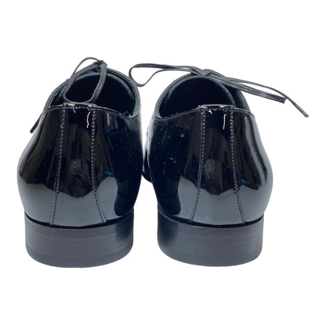 【未使用】DOLCE＆GABBANA ドルチェ&ガッバーナ ドルガバ シューズ ビジネスシューズ 靴 パテントレザー ブラック 黒 [サイズ 9  (約28cm)]