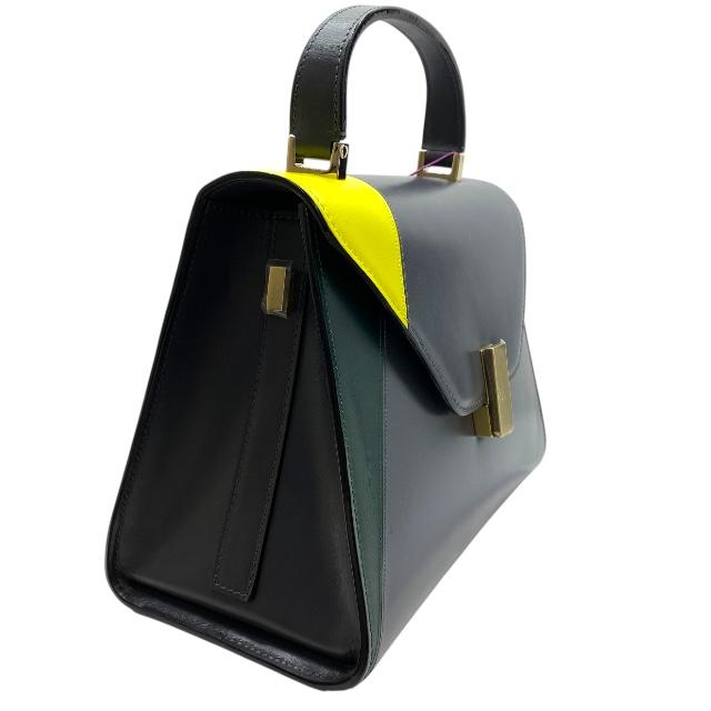 Valextra レザー ショルダーバッグ パーティ 2way Valextra（ヴァレクストラ） セリエエッセ ミニ 2WAYレザーショルダー