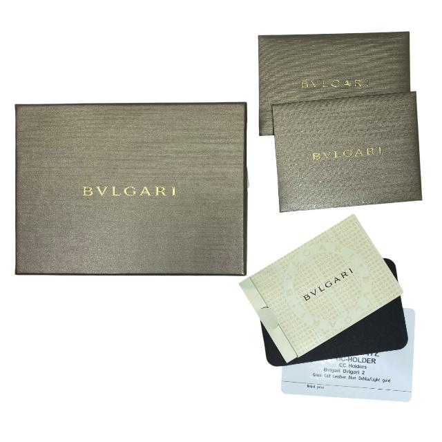 BVLGARI（ブルガリ） 名刺入れ カードケース パスケース 二つ折り