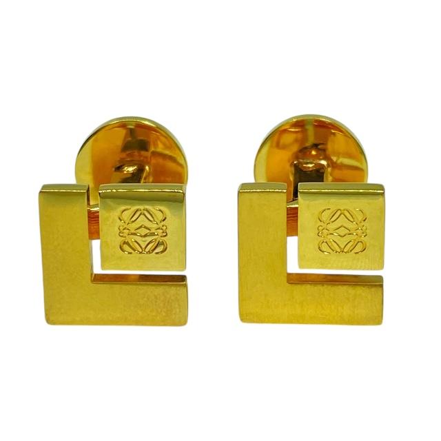LOEWE／ロエベ　カフリンクス　カフス　ゴールド LOEWE ロエベ カフス カフスリンクス カフスボタン アクセサリー