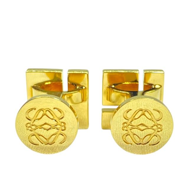 LOEWE／ロエベ　カフリンクス　カフス　ゴールド LOEWE ロエベ カフス カフスリンクス カフスボタン アクセサリー