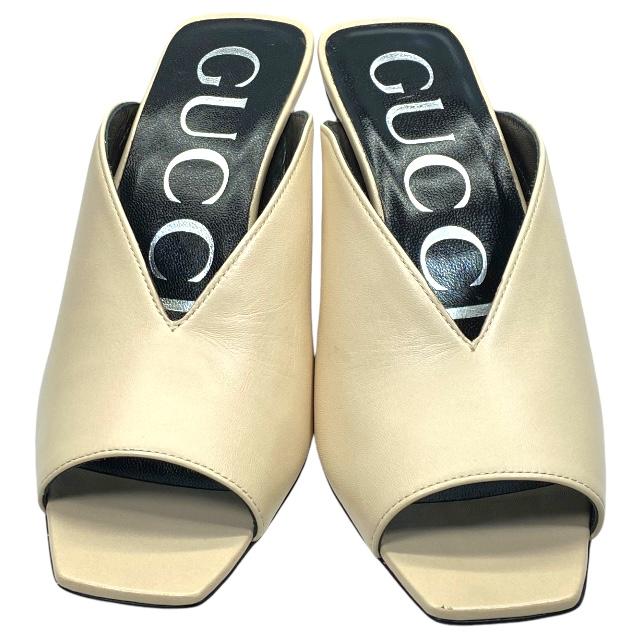 GUCCI（グッチ） 695309 パンプス ヒール ミュール シューズ オープン