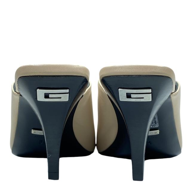 未使用品】GUCCI グッチ エナメル パンプス オープントゥ 36(23