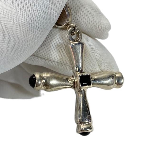 LOREE RODKIN ローリーロドキン チューブクロスオニキスペンダント-