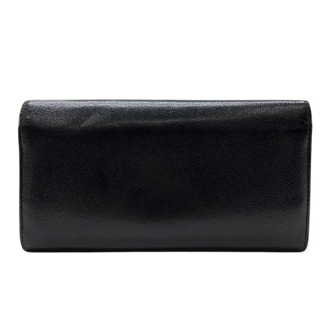 シャネル 財布 セブルガ ブラック ブラック ココマーク 二つ折り長財布 CHANEL（シャネル） セブルガ 二つ折り 長財布 財布 ロングウォレット
