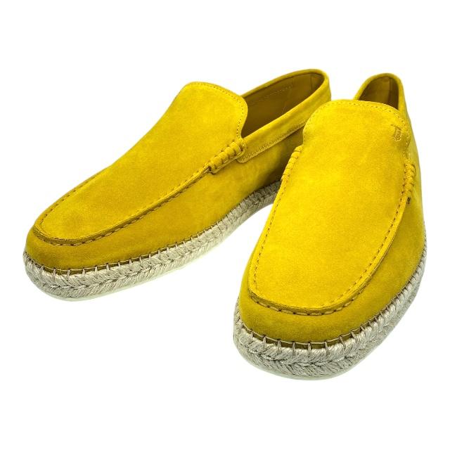 未使用 Tod's トッズ フェラーリドライビングシューズ ゴールド イタリア製 TOD'S（トッズ） 【未使用】TODS シューズ スリッポン 靴 ドライビング