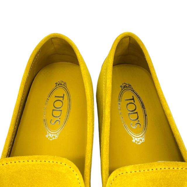 未使用 Tod's トッズ フェラーリドライビングシューズ ゴールド イタリア製 TOD'S（トッズ） 【未使用】TODS シューズ スリッポン 靴 ドライビング