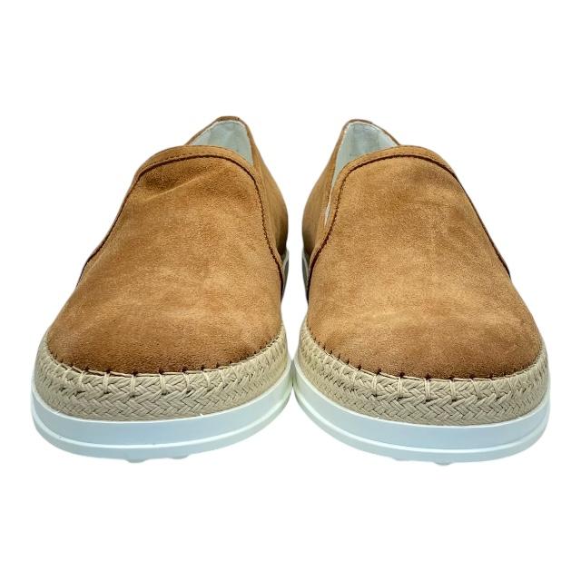 TODS スウェード　ドライビングシューズ　スリッポン TOD'S ドライビングシューズ スエード グレー スリッポン 9 27cm