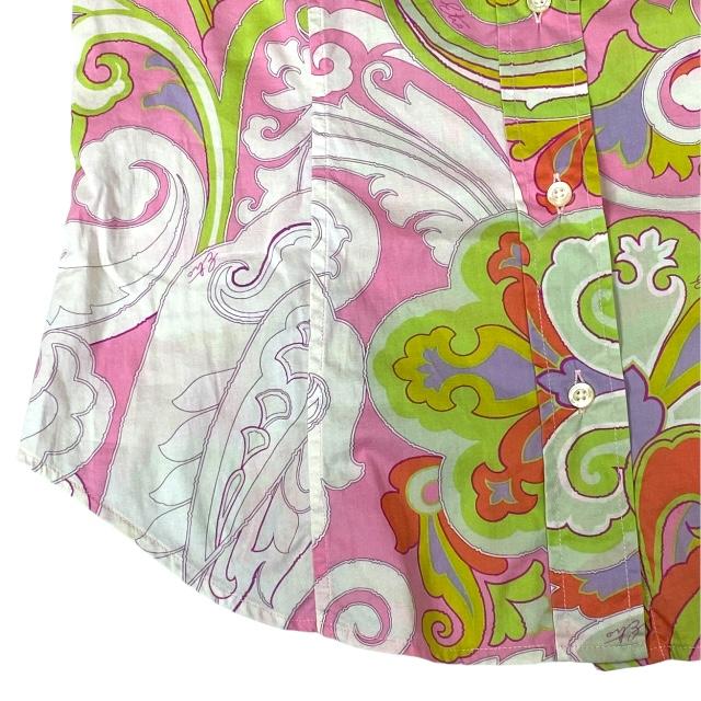 ETRO（エトロ） トップス Yシャツ 長袖 シャツ 総柄 ポリウレタン