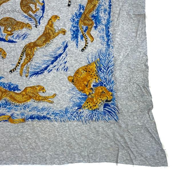 HERMES（エルメス） Guepards スカーフ カレ ヒョウ チーター 正方形