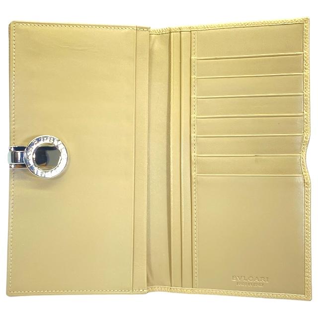 ⭐️特別価格⭐️BVLGARI ⭐️ベージュ レザー 長財布