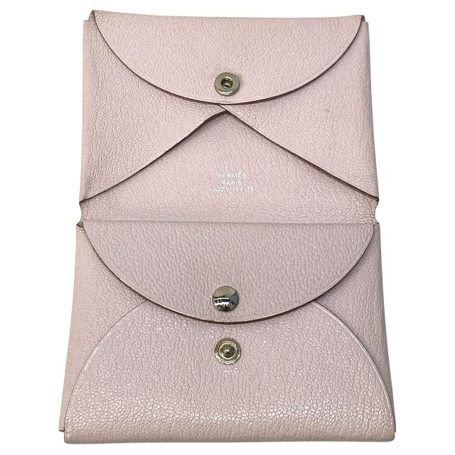 HERMES（エルメス） カルヴィ デュオ モーヴペール シェーブル コイン