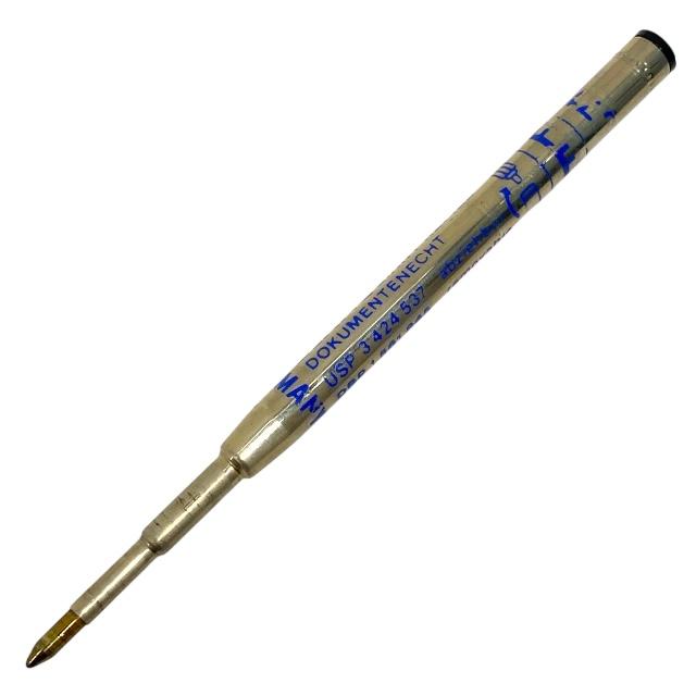 美品 モンブラン ノブレススリムライン ブラウン ボールペン MONTBLANC（モンブラン） スリムライン ステンレススチール ボールペン