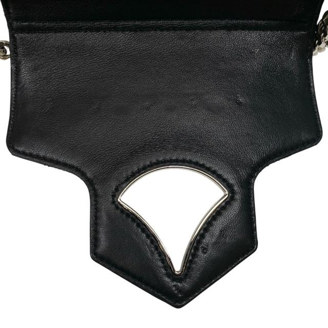 ブルガリ バッグ BVLGARI ディーヴァ ドリーム レザー チェーンショルダーバッグ ブラック/モカ【中古】 ブルガリ BVLGARI ディーヴァドリーム 斜めがけバッグ 斜め掛け