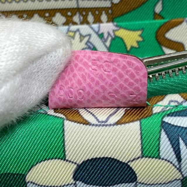 HERMES エルメス アザップ シルクインコンパクト ローズ