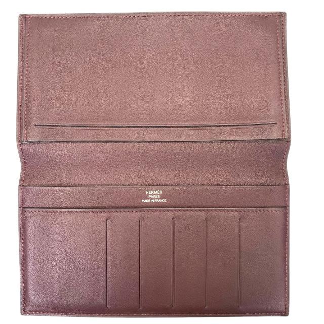 HERMES エルメス シチズンツイル 財布 長財布 二つ折り財布 折り財布  