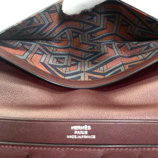 HERMES（エルメス） シチズンツイル 財布 長財布 二つ折り財布 折り