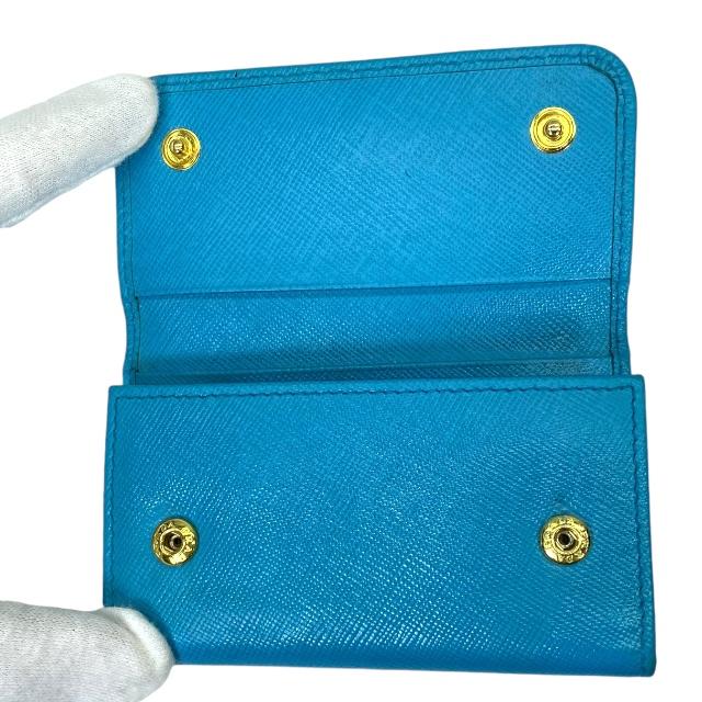 PRADA キーケース　1M0222 6連　新品未使用 プラダ キーケース レディース フクシャモルドールピンク 1M0222