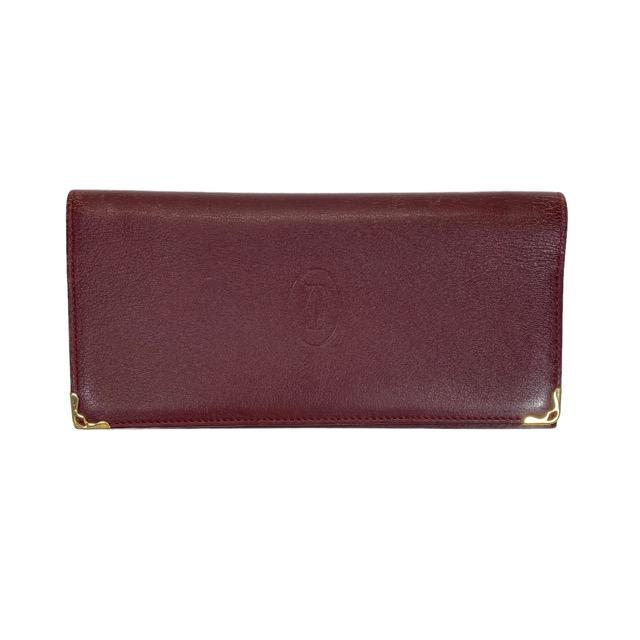 Cartier カルティエ マストライン 二つ折り カードケース パスポート