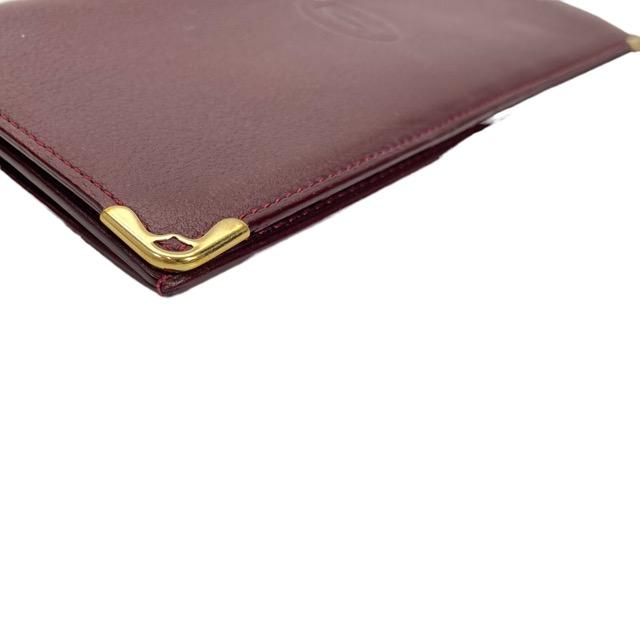 Cartier カルティエ マストライン 二つ折り カードケース パスポート