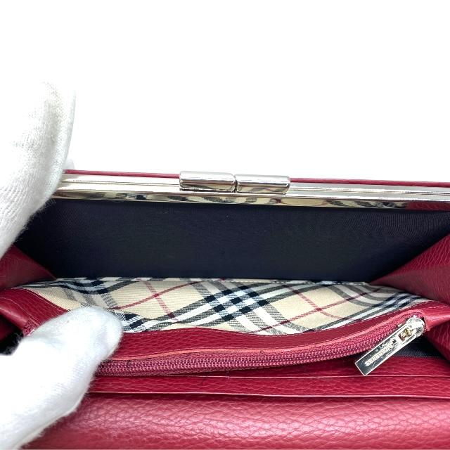 BURBERRY（バーバリー） ノバチェック がま口 長財布 財布 二つ折り