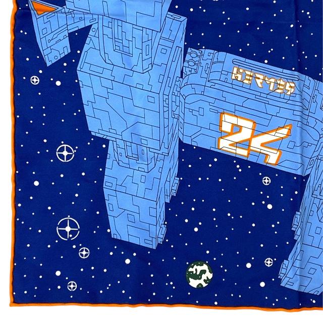 HERMES エルメス カレ45 ガヴロッシュ オデッセイ ハンカチ HERMES エルメス カレ45 ガヴロッシュ オデッセイ ハンカチ