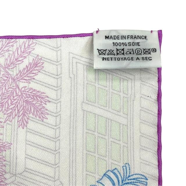 HERMES（エルメス） 【美品】HERMES カレ45 スカーフ プチカレFaubourg