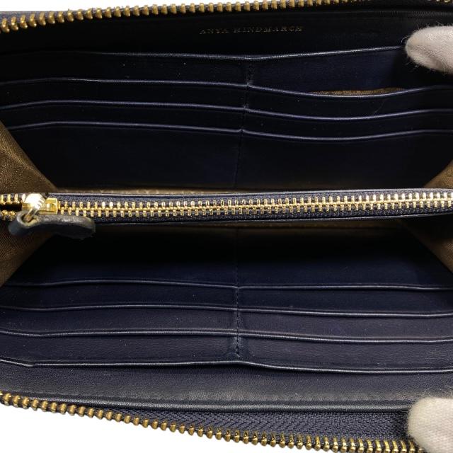 ANYA HINDMARCH アニヤハインドマーチ 財布 長財布 リボン柄 ANYA HINDMARCH アニヤハインドマーチ 財布 長財布 リボン柄