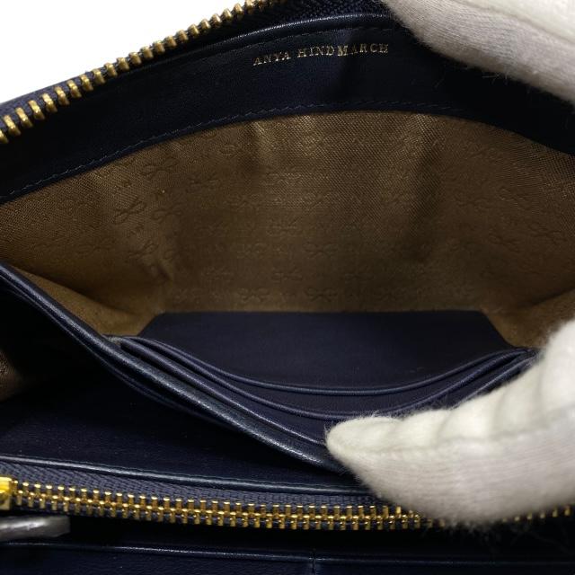 ANYA HINDMARCH アニヤハインドマーチ 財布 長財布 リボン柄 ANYA HINDMARCH アニヤハインドマーチ 財布 長財布 リボン柄
