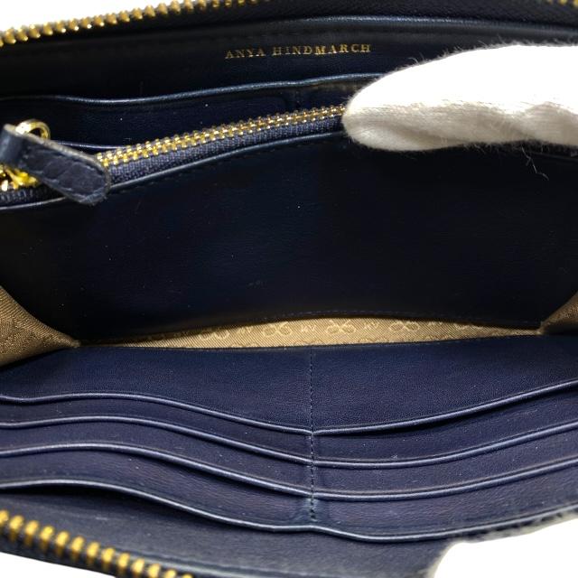 ANYA HINDMARCH アニヤハインドマーチ 財布 長財布 リボン柄 ANYA HINDMARCH アニヤハインドマーチ 財布 長財布 リボン柄