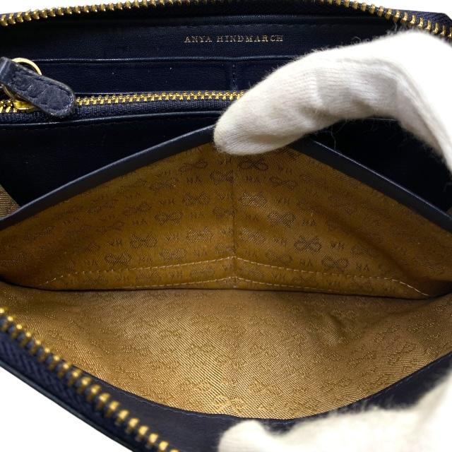 ANYA HINDMARCH アニヤハインドマーチ 財布 長財布 リボン柄 ANYA HINDMARCH アニヤハインドマーチ 財布 長財布 リボン柄