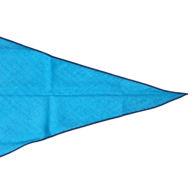 HERMES 【美品】HERMES エルメス スカーフ ロザンジュトライアングル