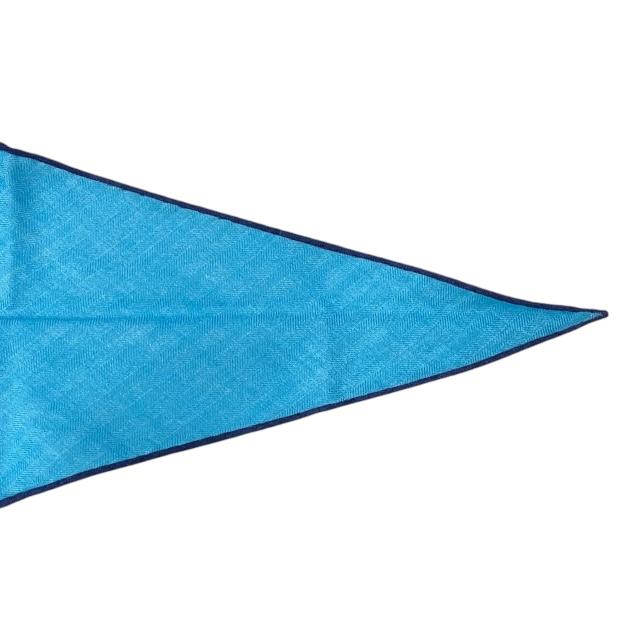 【美品】HERMES エルメス ロザンジュ 三角スカーフ シルク100% HERMES エルメス スカーフ ロザンジュ ミニ LOSANGE カシミヤ シルク