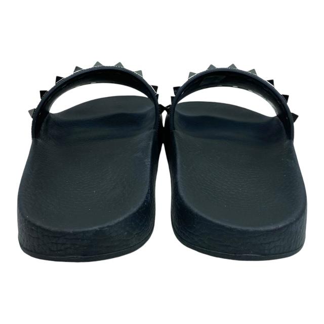 VALENTINO ロックスタッズ 厚底サンダル 黒 35 約22cm