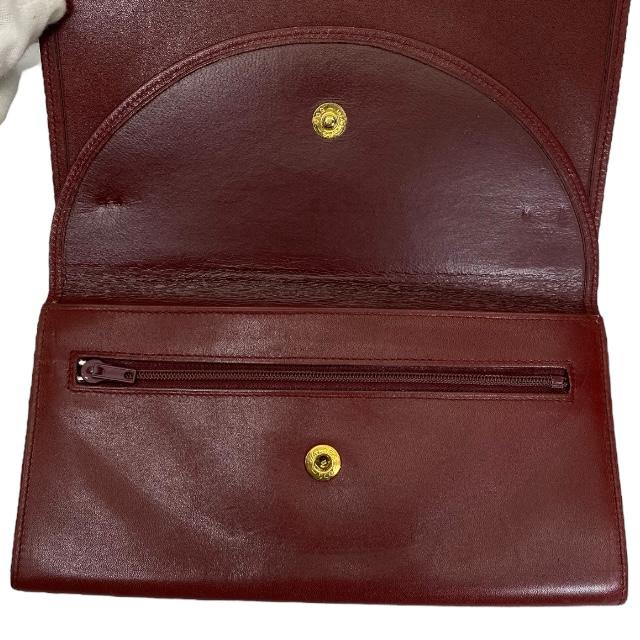 Cartier カルティエ　2つ折り　長財布 Cartier(カルティエ) 二つ折り長財布 レッド｜【公式】カインドオル