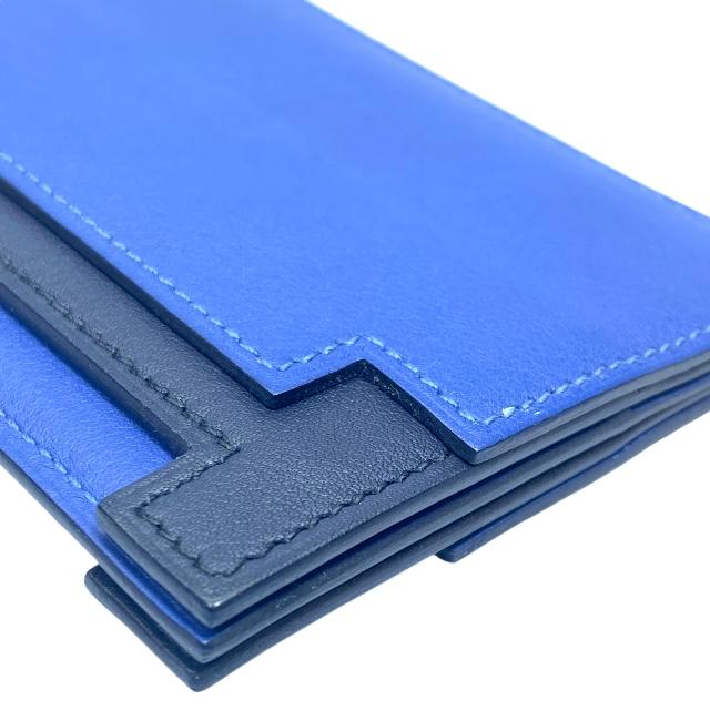 HERMES（エルメス） ミュルチプリ ヴォースイフト パスケース ネイビー