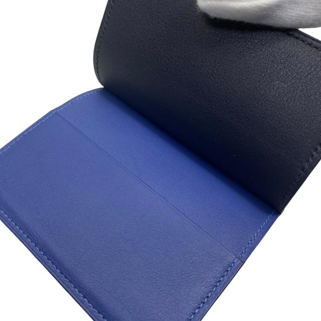 HERMES（エルメス） ミュルチプリ ヴォースイフト パスケース ネイビー