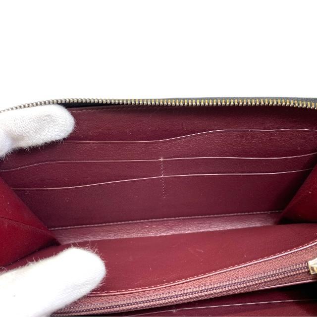 Cartier C ドゥ　長財布　ボルドー　ラウンドファスナー　ロングウォレット Cartier C ドゥ 長財布 ボルドー ラウンドファスナー ロングウォレット