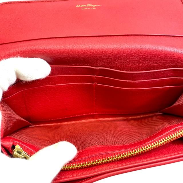 FERRAGAMO（フェラガモ） 長財布 財布 ガンチーニ 三つ折り財布 折財布
